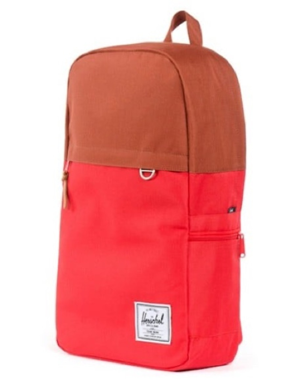Herschel Varsity Red & Brown Two-Tone Laptop School & Work Backpack